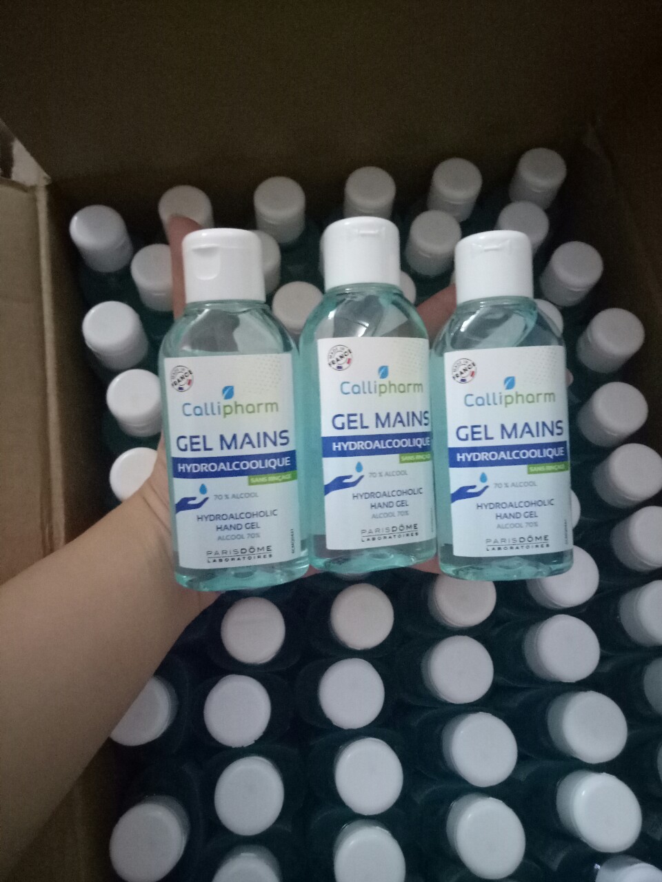 [HCM]GEL rửa tay khô Pháp - Callipharm 100ml