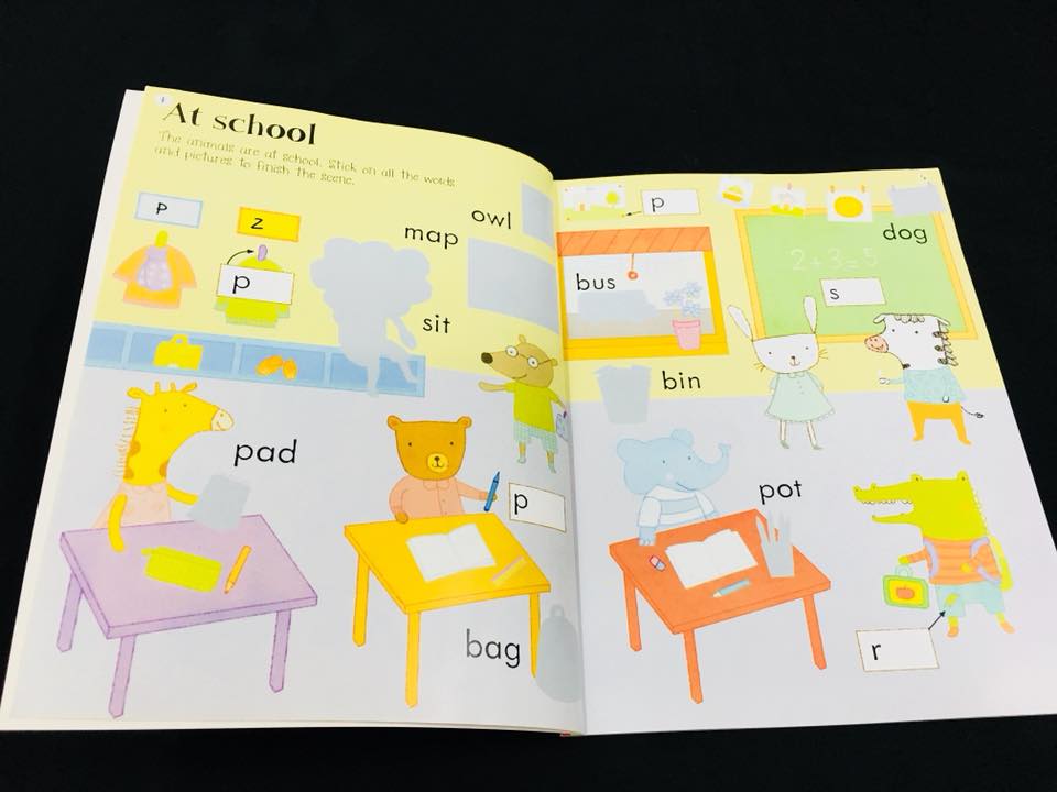 Usborne Sticker Book - First words