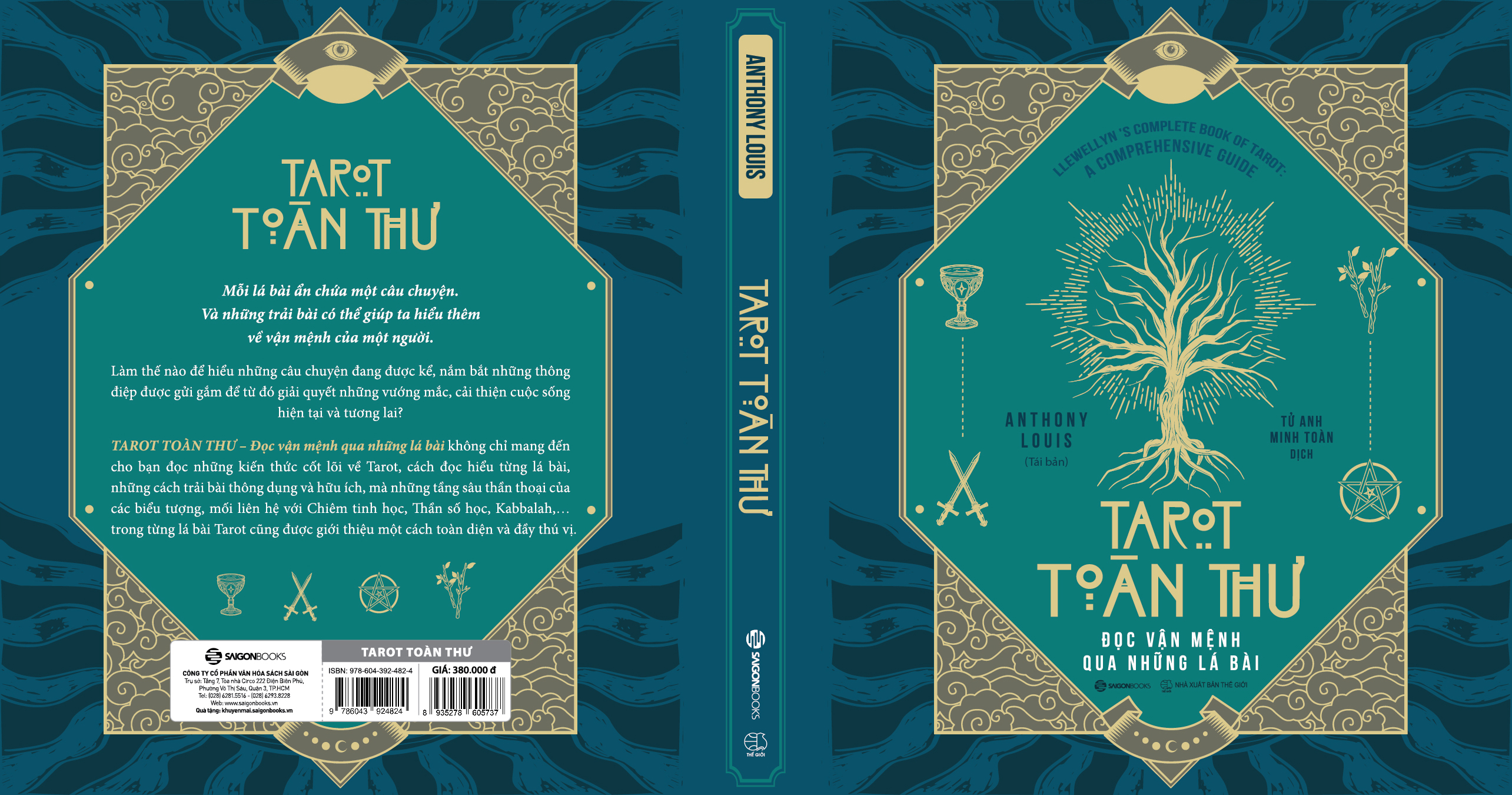 Sách - Tarot Toàn Thư - Tác giả Anthony Louis
