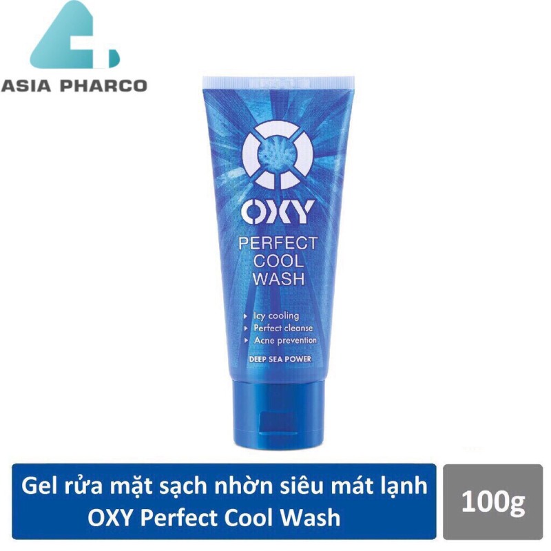 Kem rửa mặt sạch nhờn mát lạnh OXY Perfect Wash 100g giá rẻ