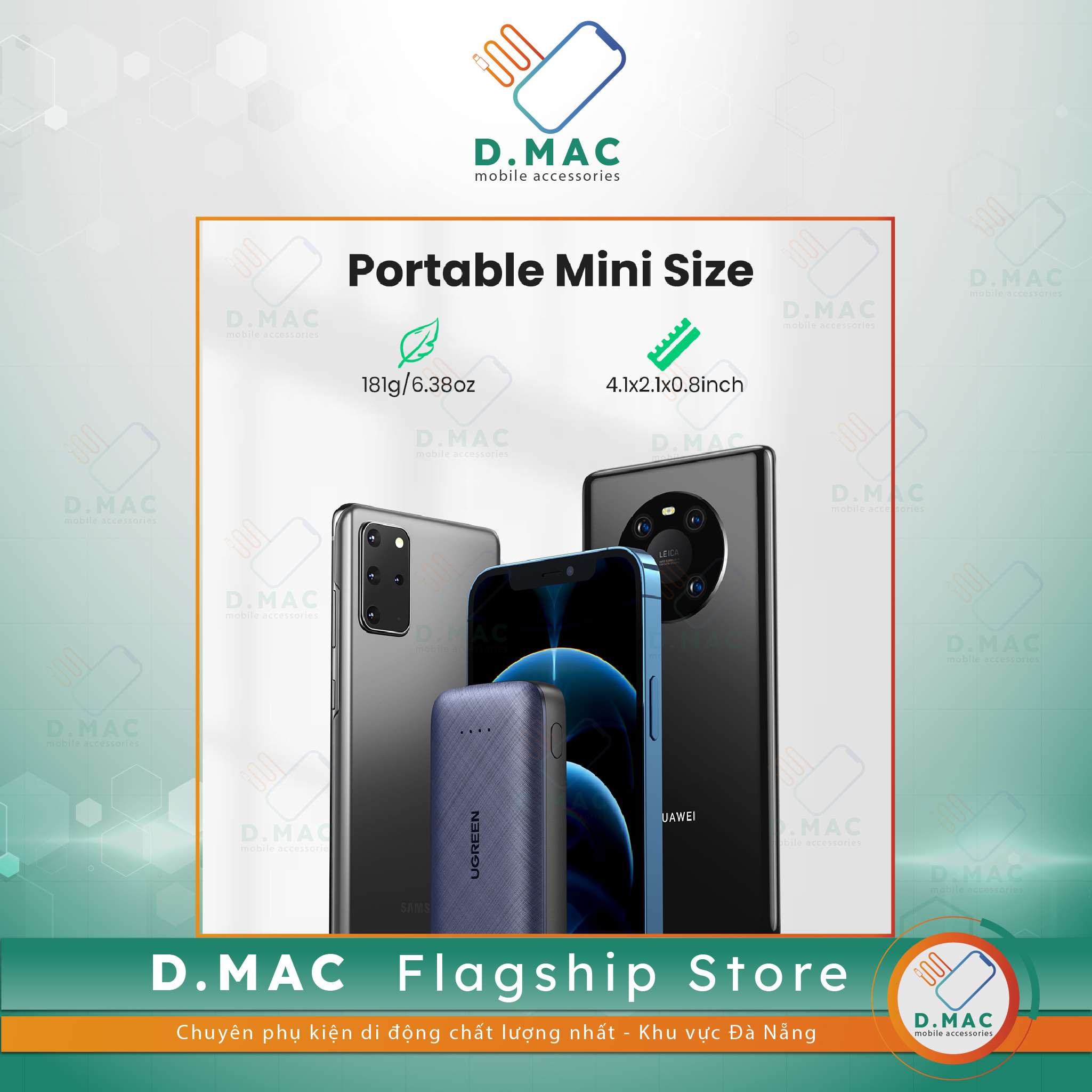 Pin Dự Phòng Ugreen Mini 20w 10.000mAh  Ver 2021