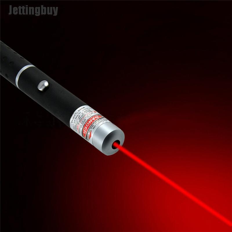 Jettingbuy 5mw 532nm Powerful Military Visible Light Beam Green/Red Light Pointer Pen New