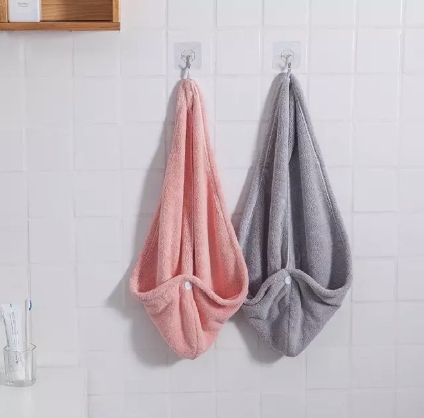 Khăn quấn đầu làm khô tóc