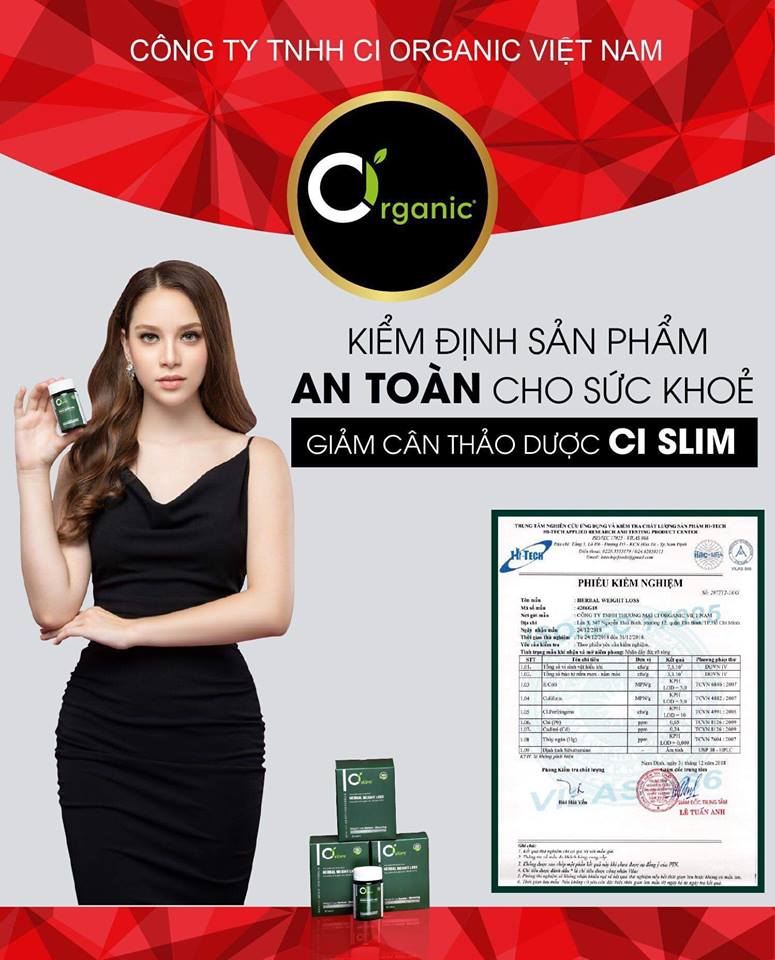 Giảm cân Cislim Ci Organic LT Giảm 2-4kg