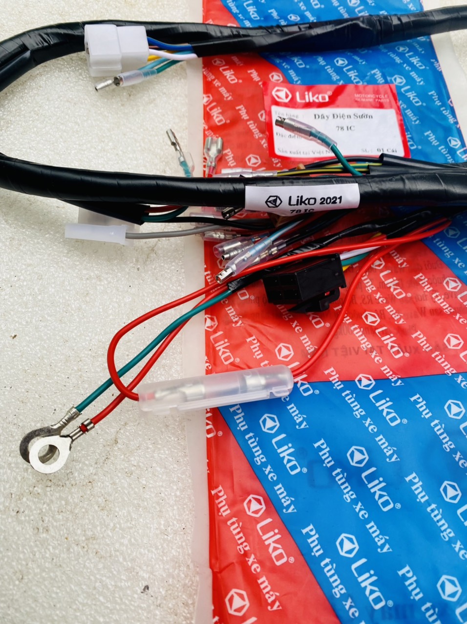 DÂY ĐIỆN SƯỜN CUB 78 XÀI IC
