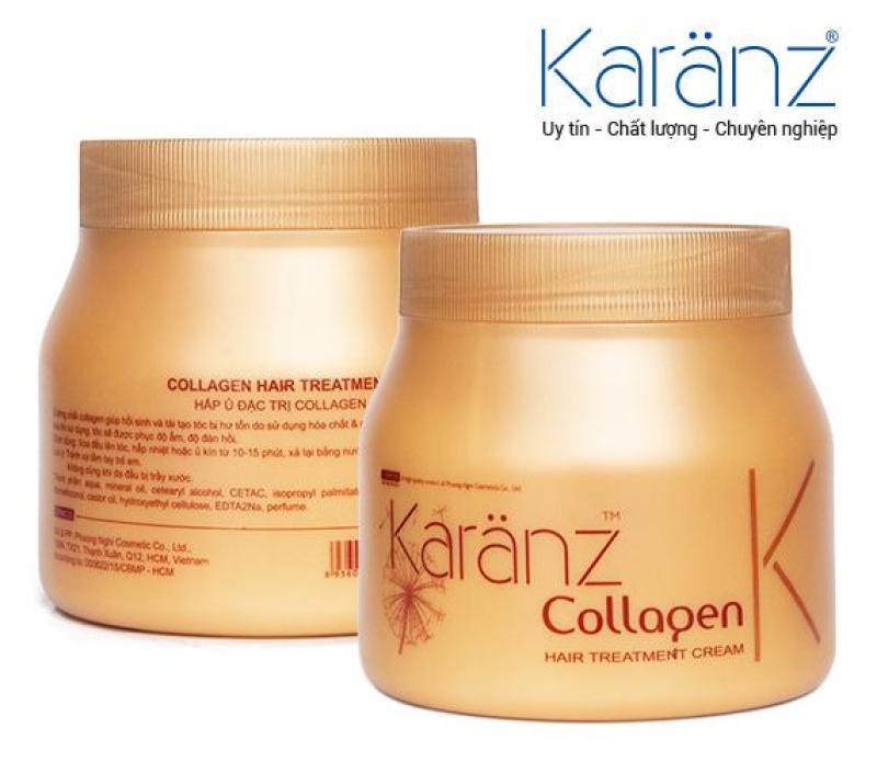 Kem ủ tóc Collagen Hương Fusiana Karanz 1000ml cao cấp