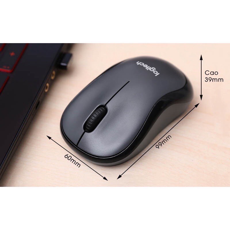 Chuột không dây Logitech M220 Silent (không tiếng ồn), BH đổi mới trong 12 tháng