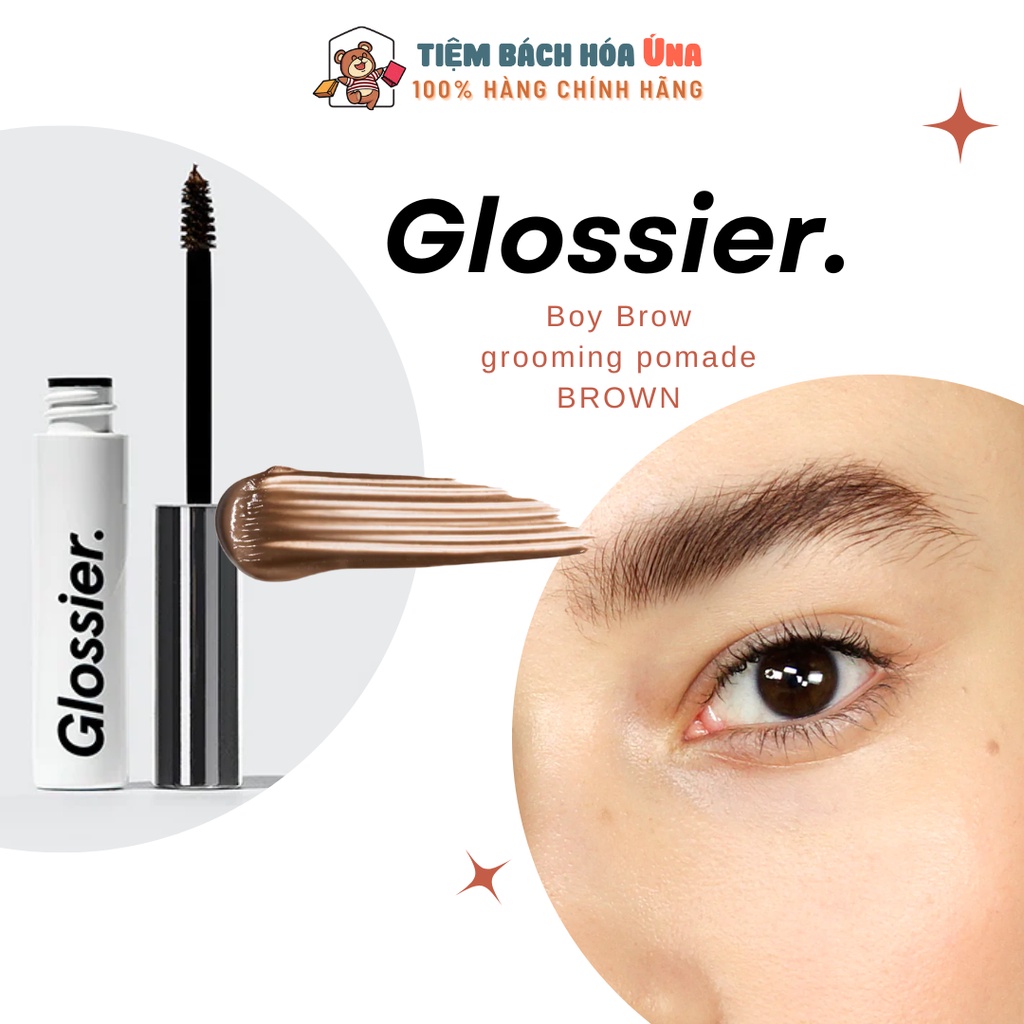 Mascara chân mày GLOSSIER Boy Brow giữ nếp và làm dày chân mày