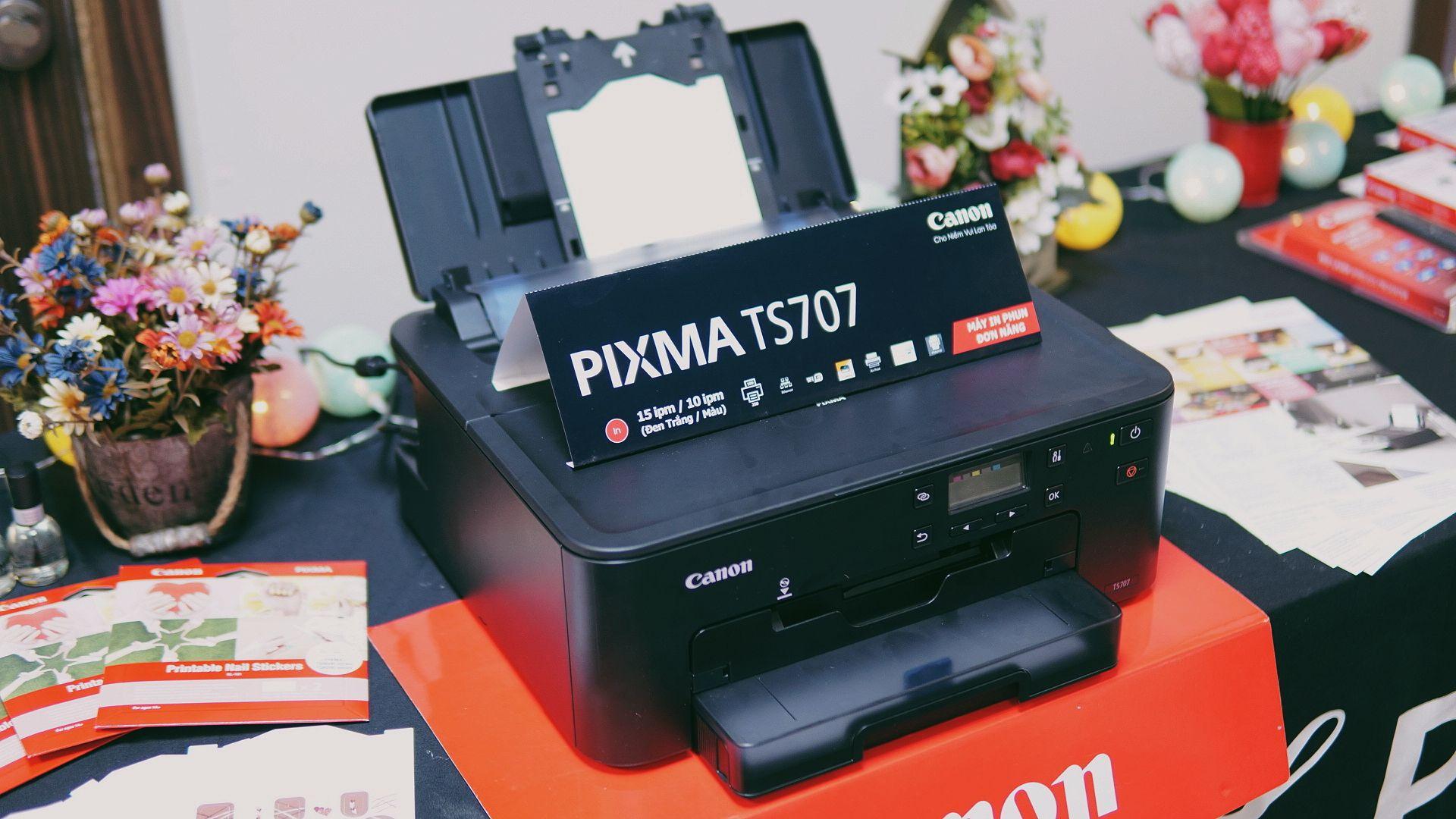Canon TS707, in màu , wifi, in 2 mặt