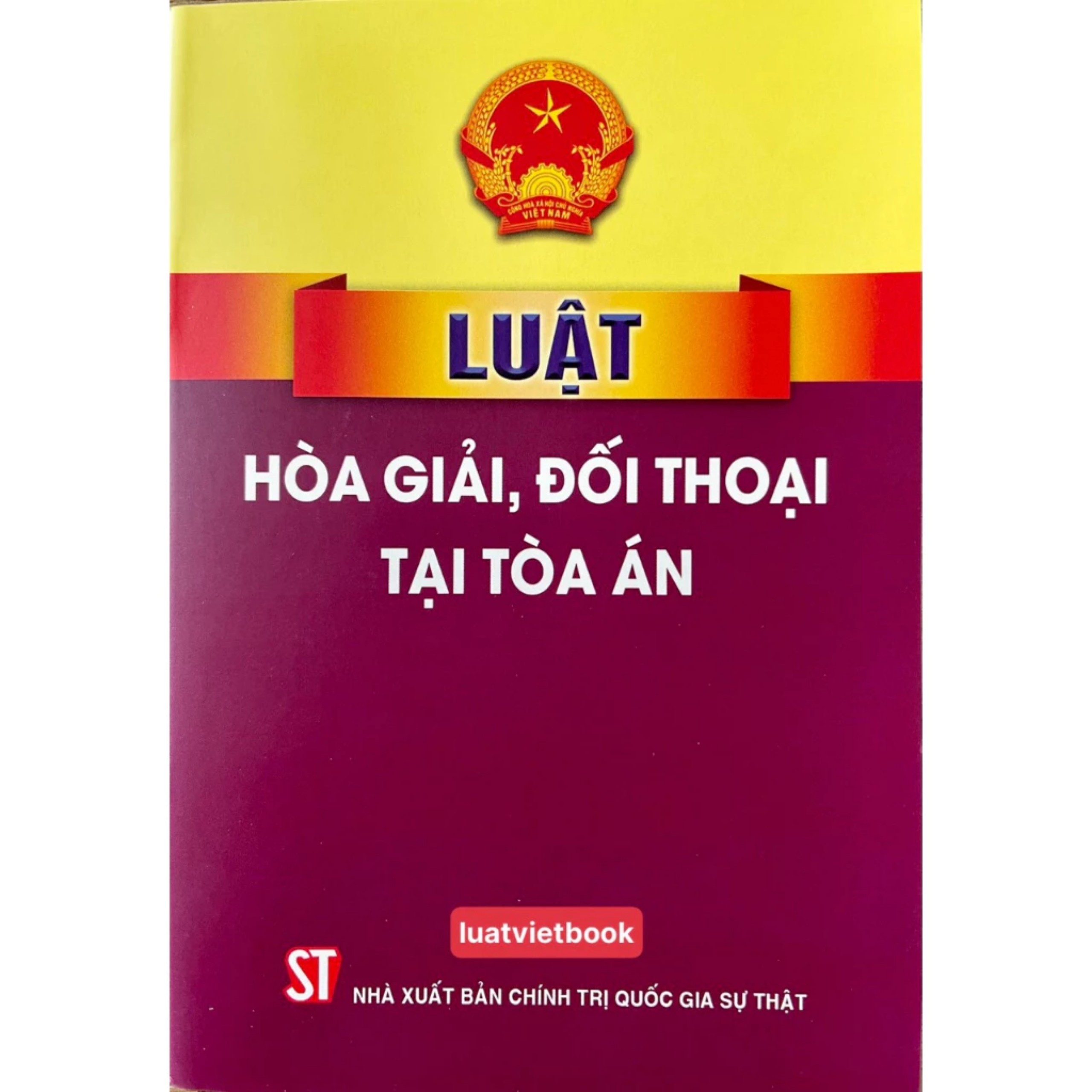 Luật hòa giải, đối thoại tại tòa án