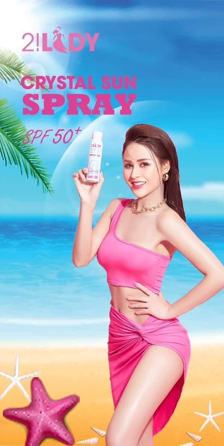 COMBO 2 CHAI XỊT CHỐNG NẮNG 2!LADY MAGIC SKIN