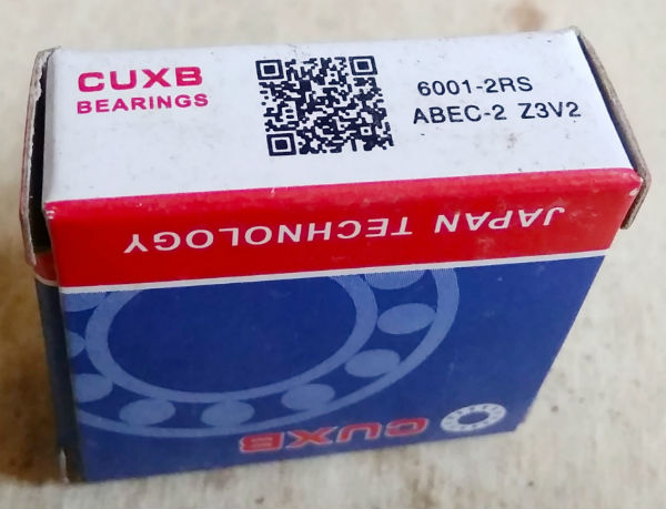 Vòng bi 6001-2RS CUXB (10 cái)