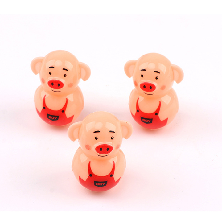 Combo 4 Búp bê lật đật hình chú heo