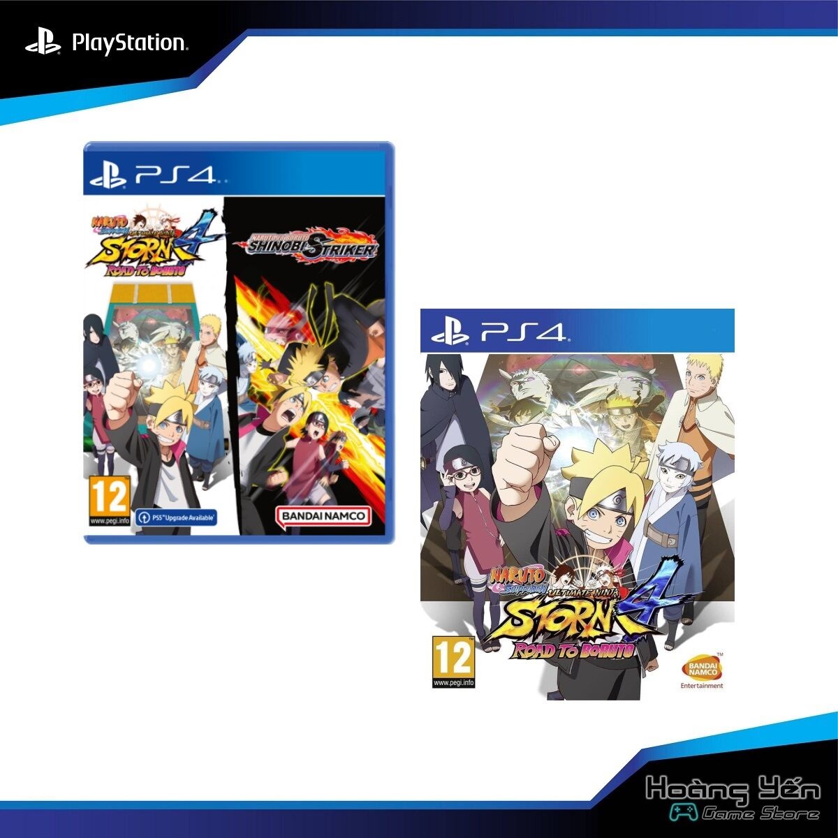[HCM]Đĩa game Naruto Shippuden: Ultimate Ninja Storm 4 Road to Boruto PS4