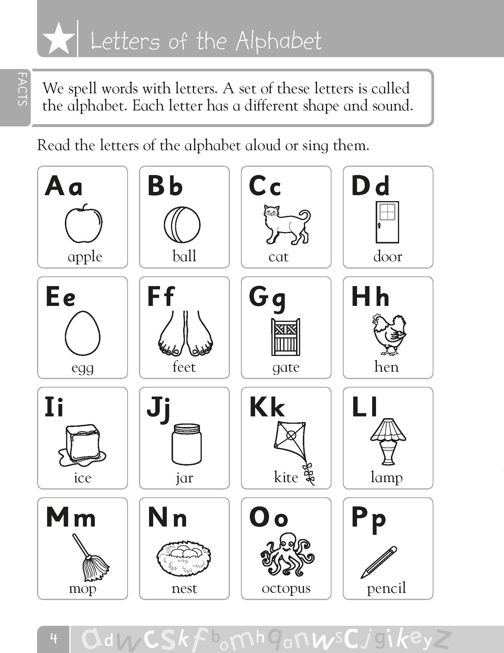 DK Workbooks Language Arts, Math and Science, Kindergarten ( sách đen trắng )