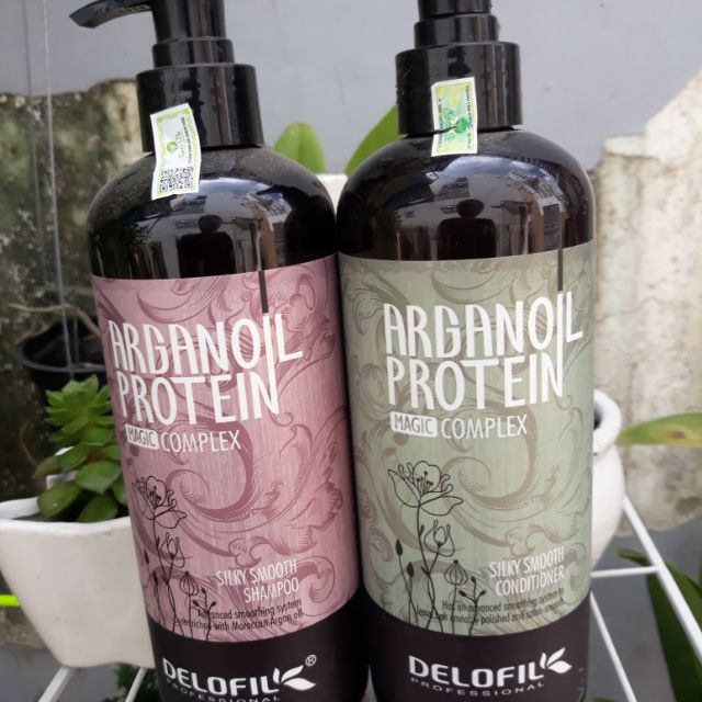 Bộ gội xả ngăn gầu Delofil 500ml