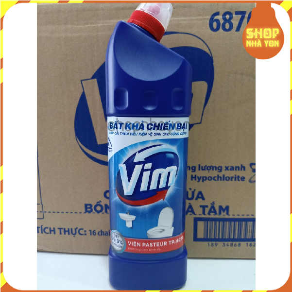 Nước Tẩy Bồn Cầu Và Nhà Tắm Vim 880ml