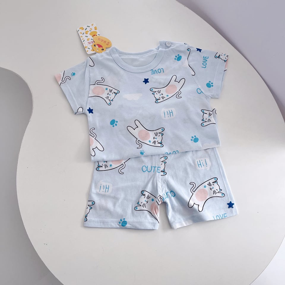 bộ thun cộc tay cho bé 10-20kg