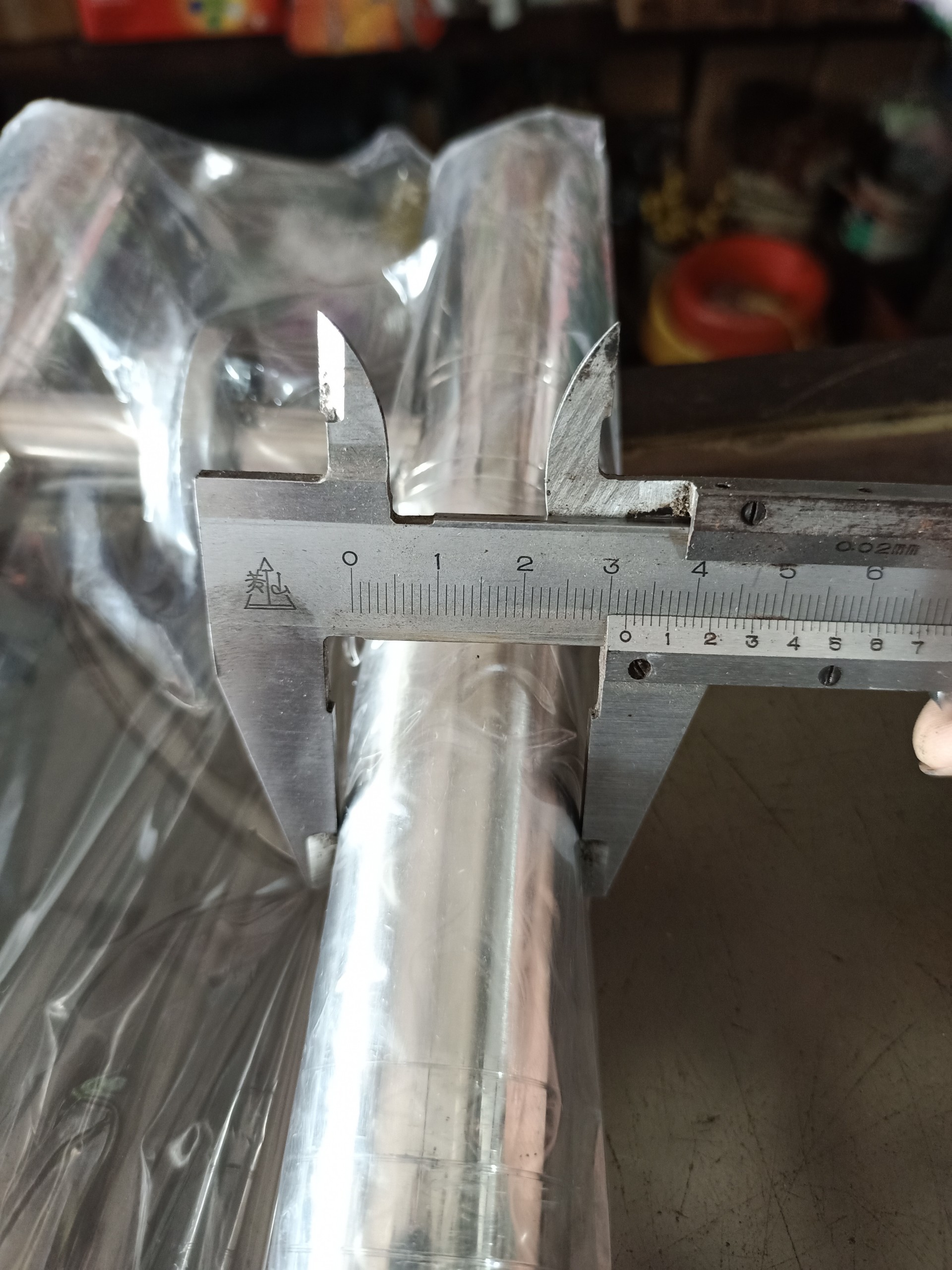 TAY NẮM CỔNG INOX DÀI 4T (40CM)