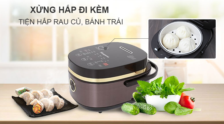 Nồi cơm điện cao tần IH Kangaroo KG599N 1.8 lít (Hàng trưng bày, bảo hành chính hãng 12 tháng)