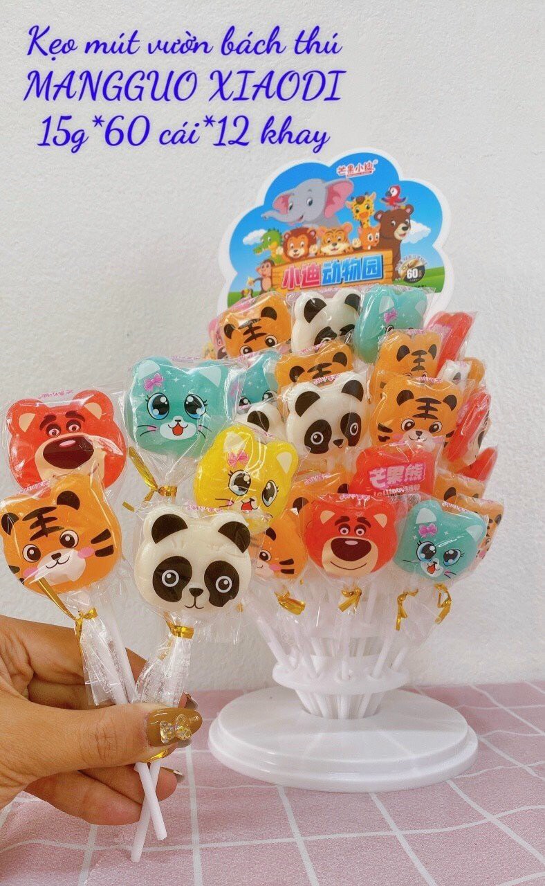 Combo 3 chiếc kẹo mút nhiều hình siêu hot mẫu mới về