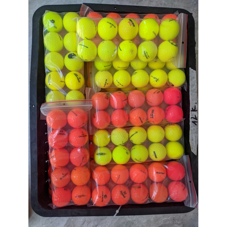 Bóng golf cũ - combo 10 quả -- golf hà nội 247