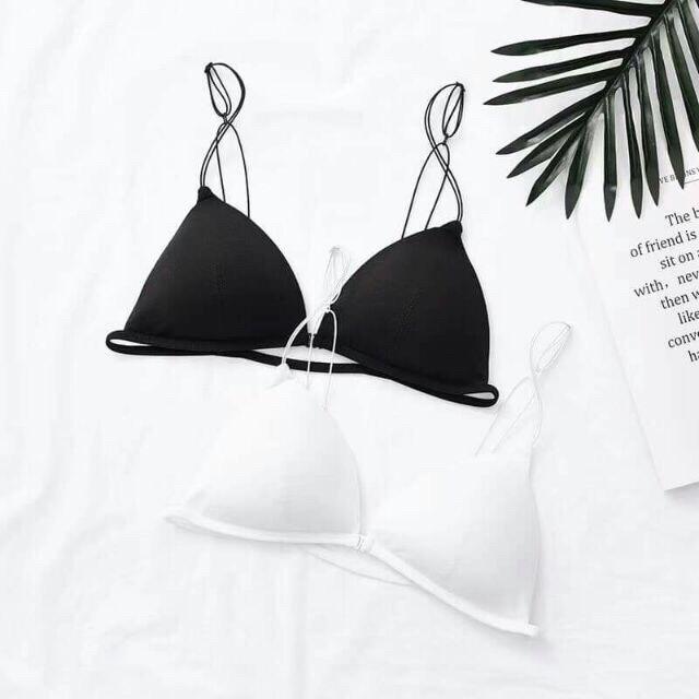 Áo Bra Cotton 2 Dây Mảnh MS 2099