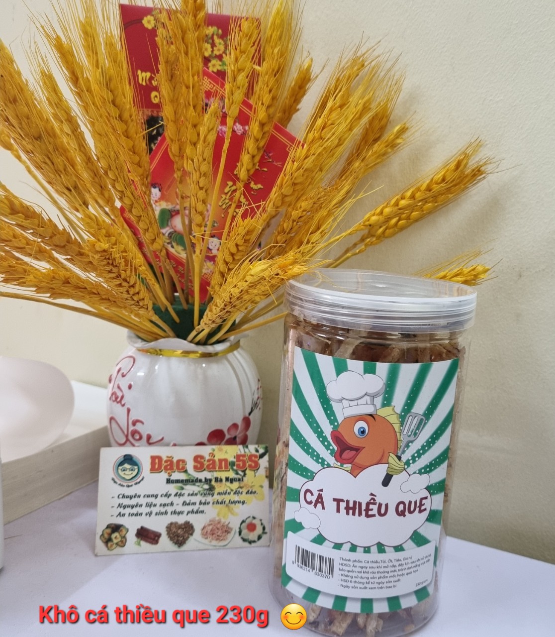 Khô cá thiều que 230g  Đặc sản 5S