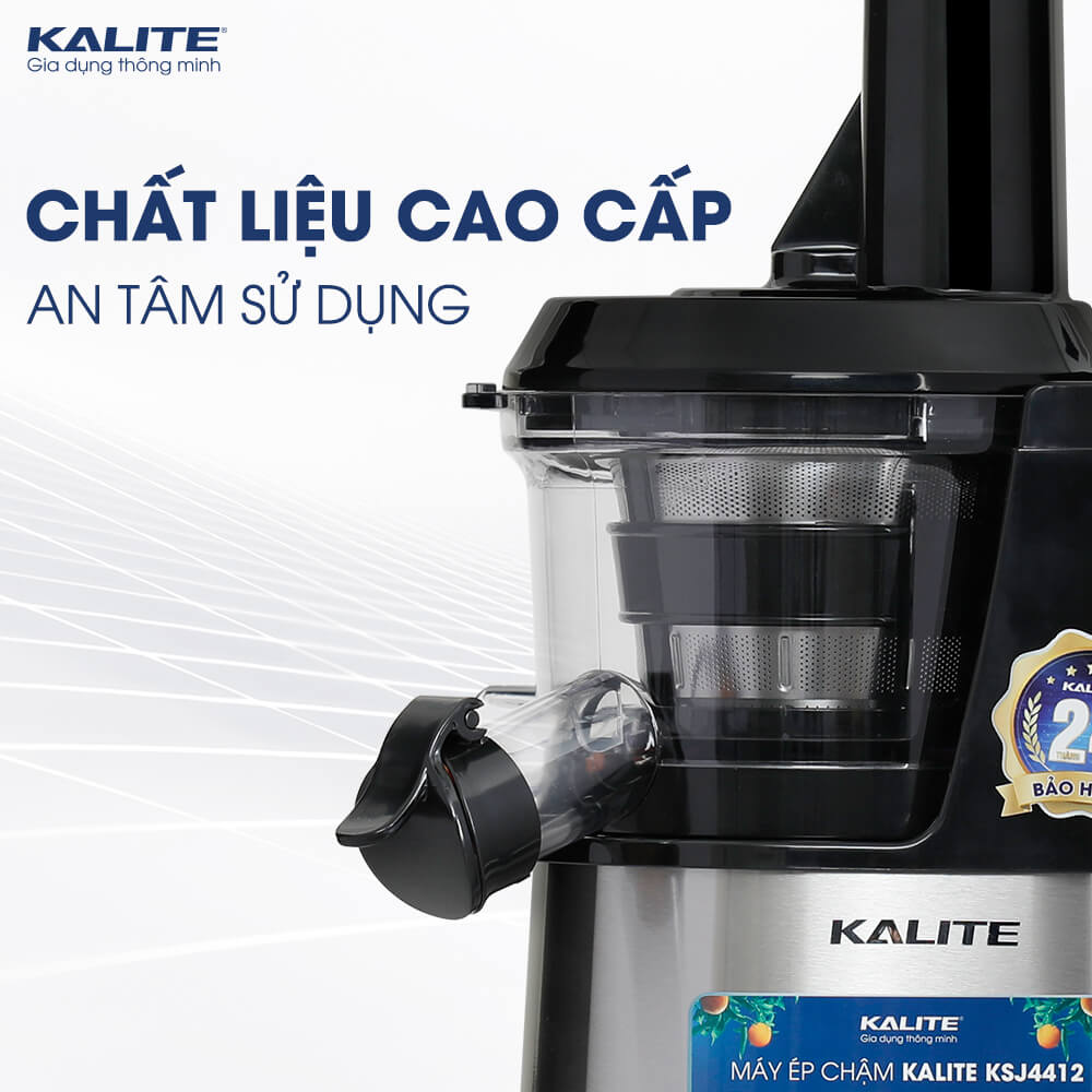 MÁY ÉP CHẬM KALITE KSJ4412 [Hàng Chính Hãng - Bảo Hành 24 Tháng]