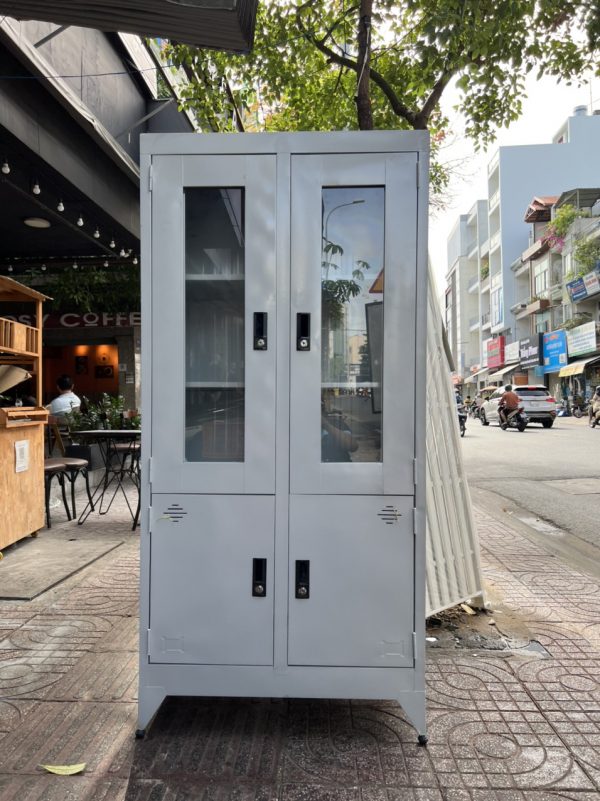 Tủ hồ sơ văn phòng 4 cánh mở cao cấp sơn tĩnh điện