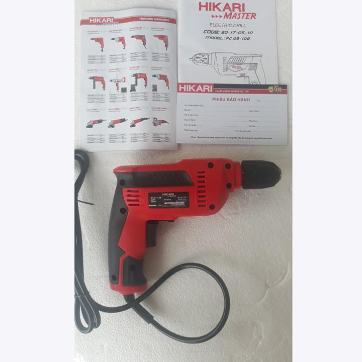 MÁY KHOAN HIKARI MŨI 10MM - PC03-10B