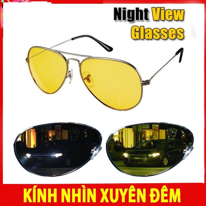 Kính nhìn xuyên đêm mẫu mới (vàng)