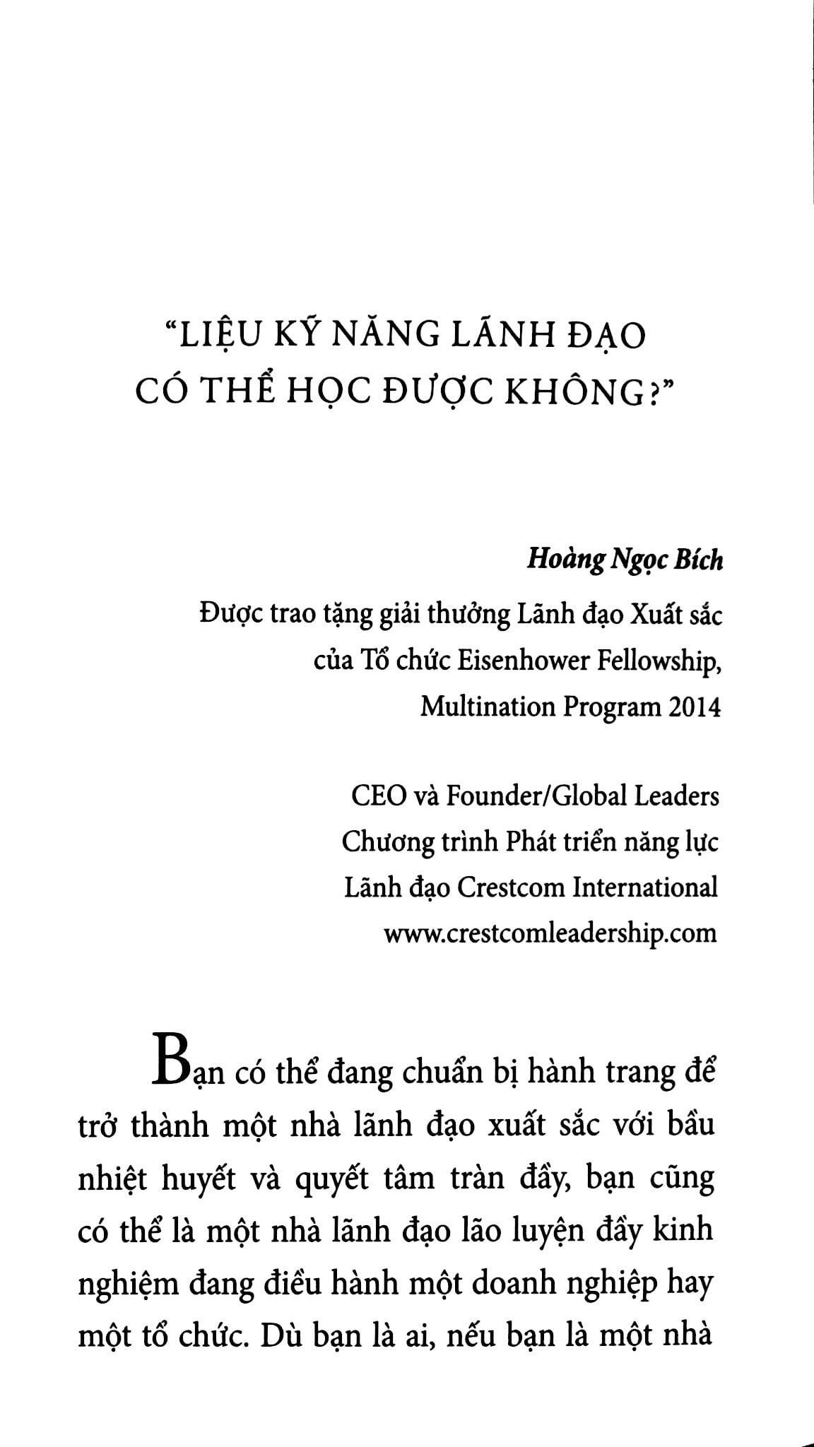 Sách - Thuật lãnh đạo