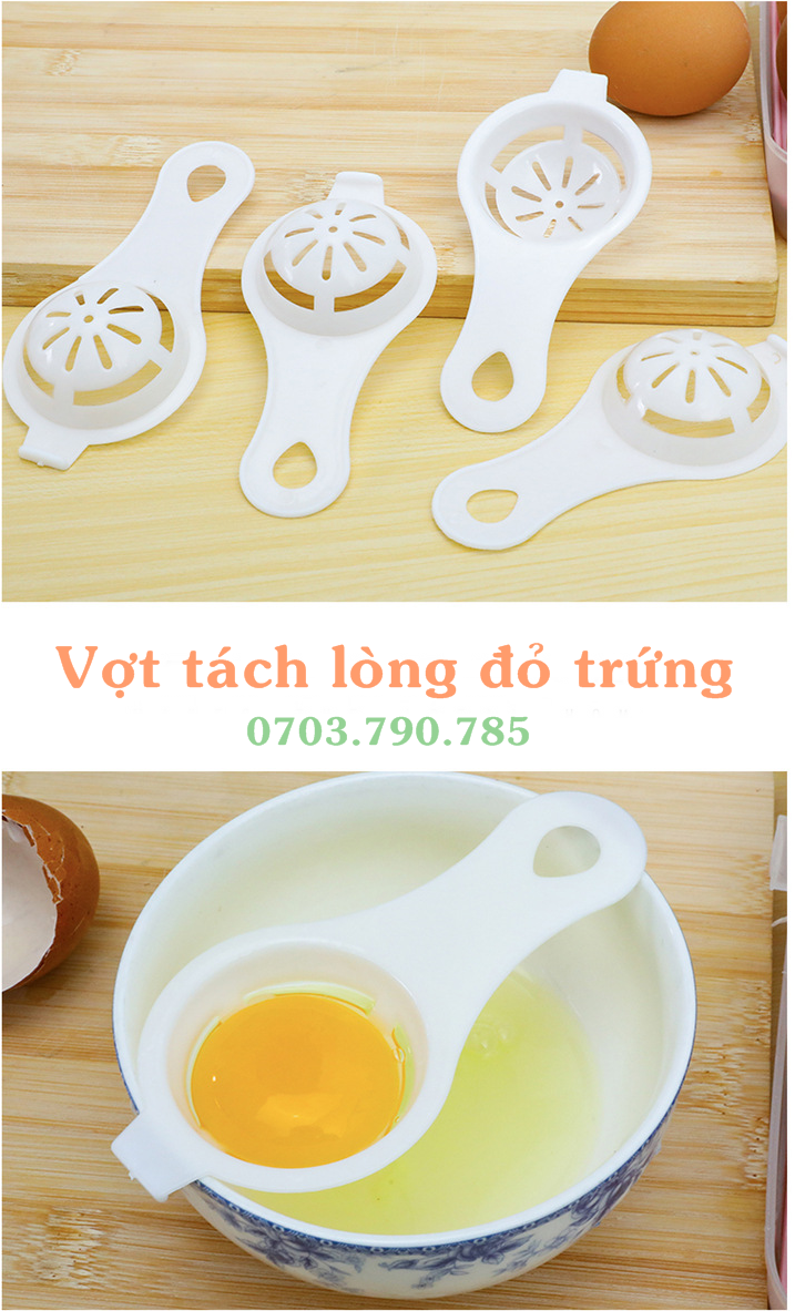 Set 2 Vợt Tách Lòng Đỏ Trứng