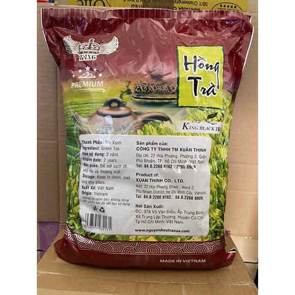 Hồng trà King đặc biệt (Premium) 1kg [Nguyên liêu trà sữa] 500gr