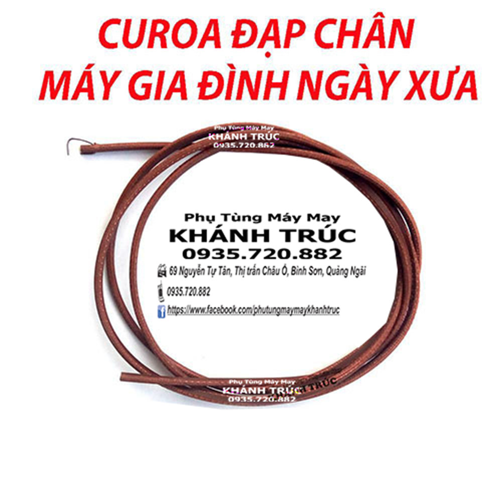 Dây Curoa dài dùng đạp chân máy may Gia đình con bướm đạp chân ngày xưa
