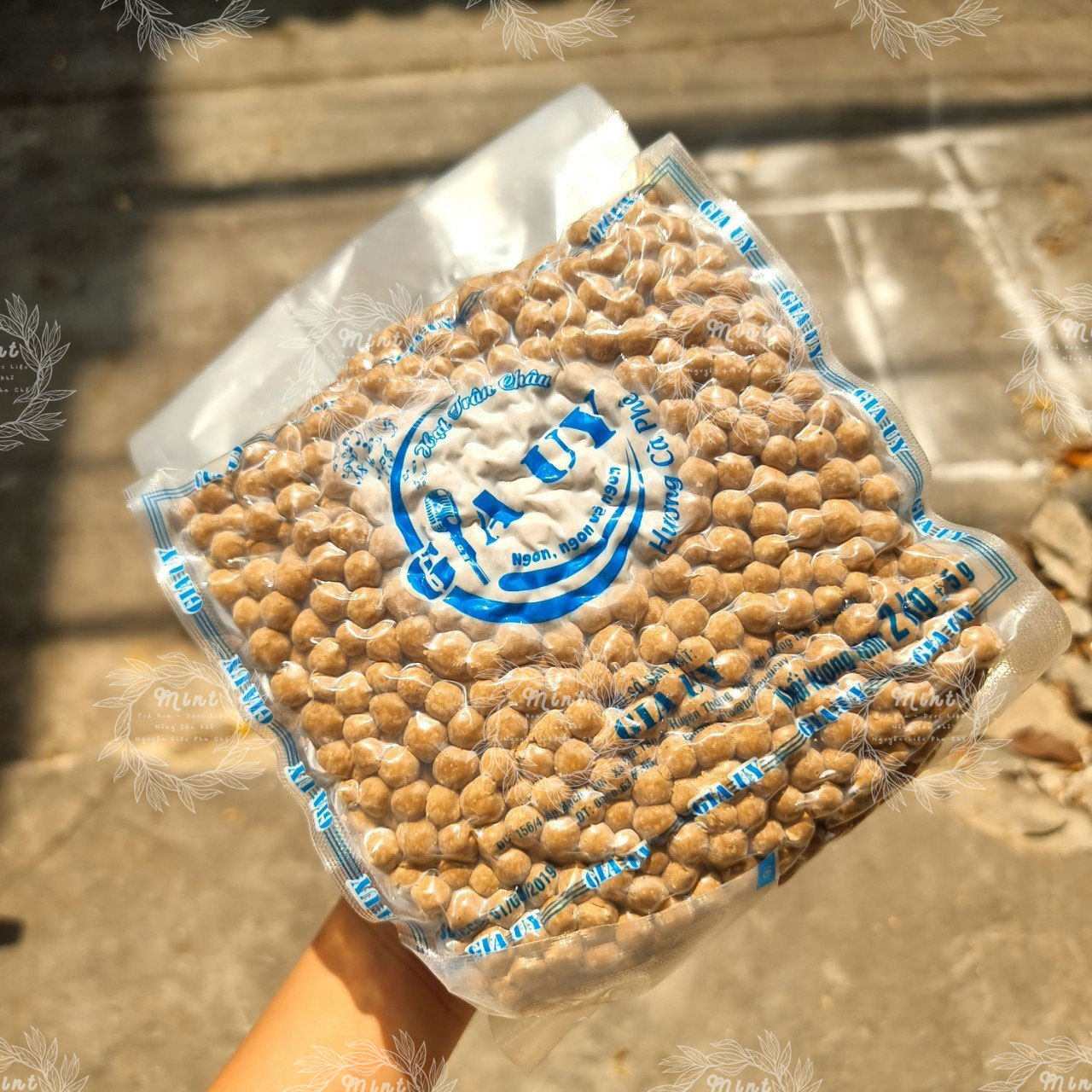 Trân Châu Đen (TRân Châu Đen Gia Uy) - Túi HCK 2kg & Túi 200gr