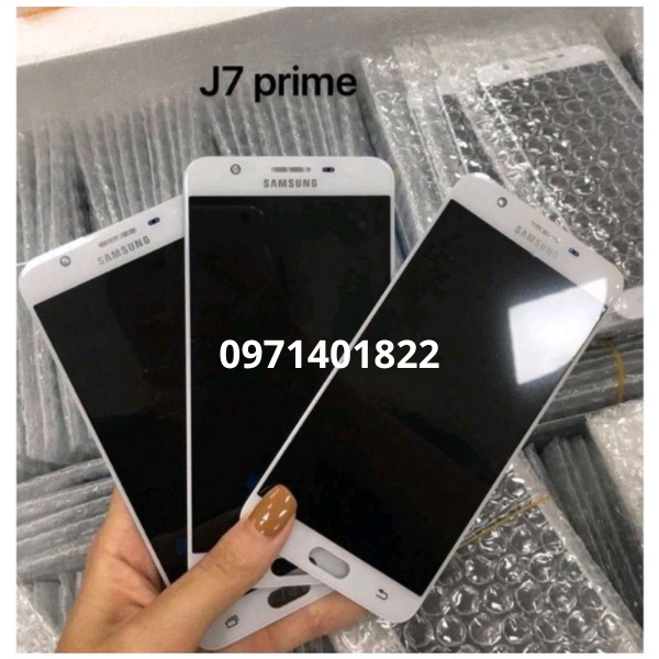 Màn hình samsung j7 prime / G610 zin ( có sẵn keo + tặng cường lực )