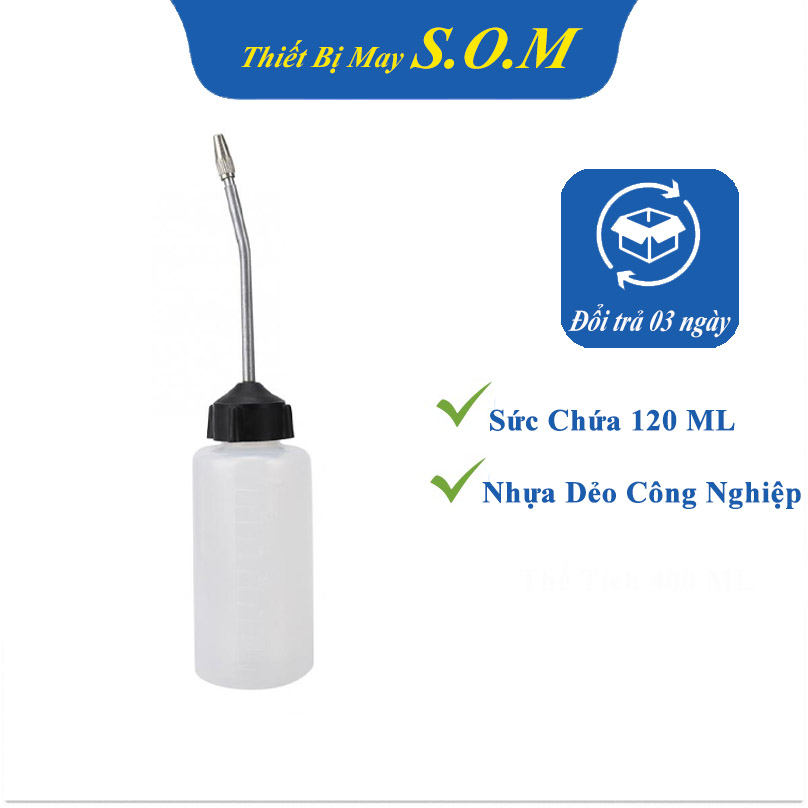 Bình tra dầu máy đầu sắt