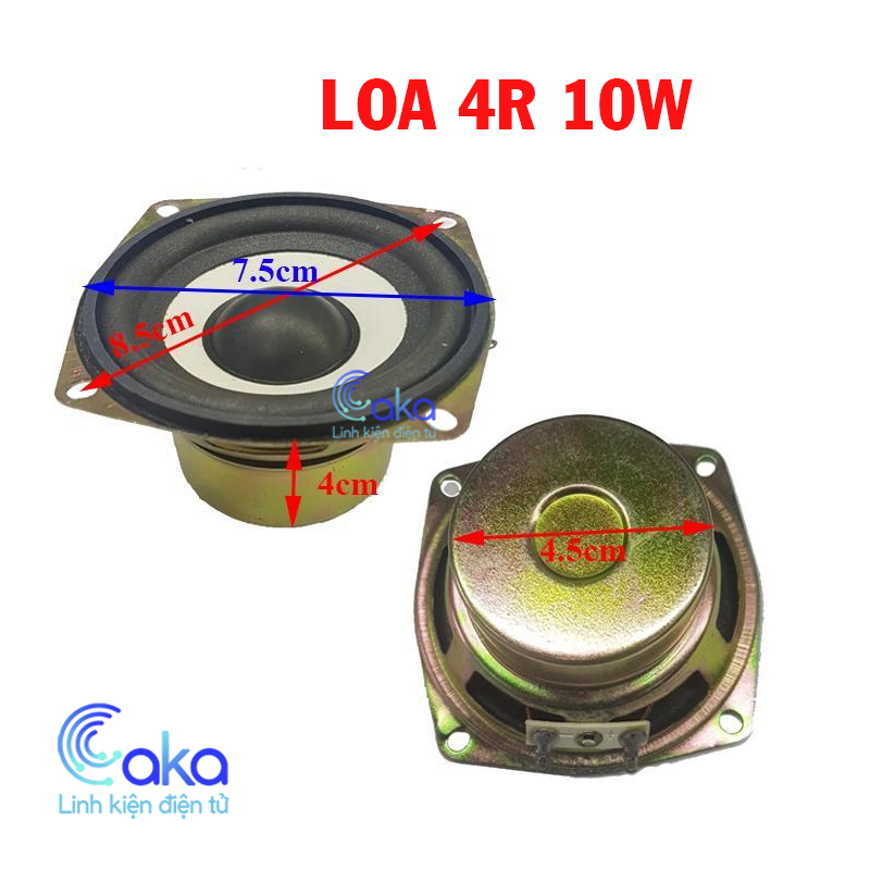 Loa 4R 10W loa toàn dải 78mm