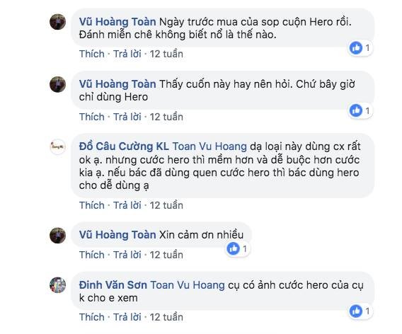 Cước link câu cá Hero trắng dài 50m