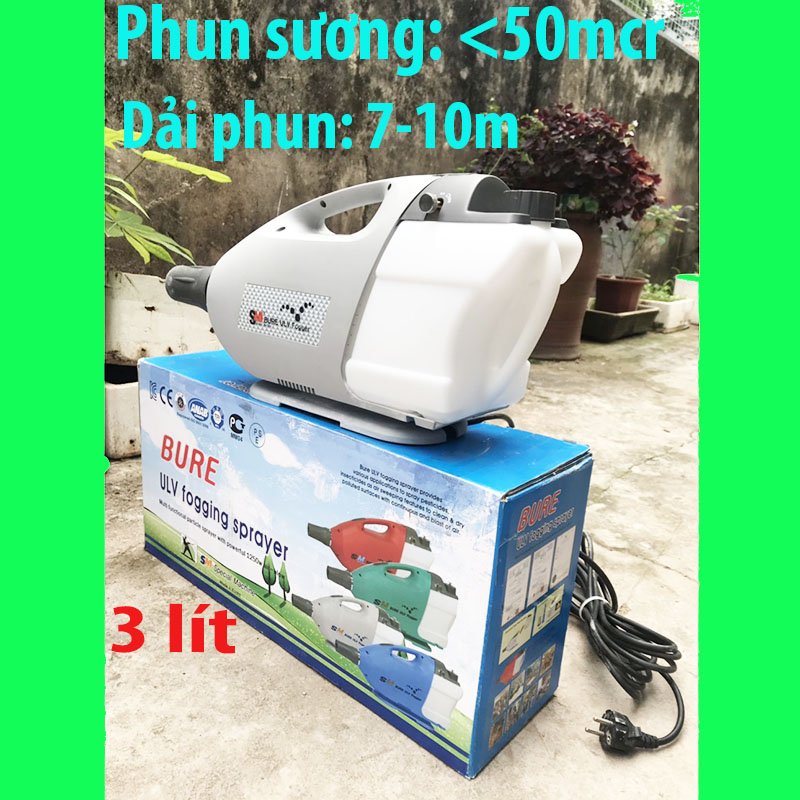 Máy Phun Muỗi và khử khuẩn ULV Hàn quốc Bure