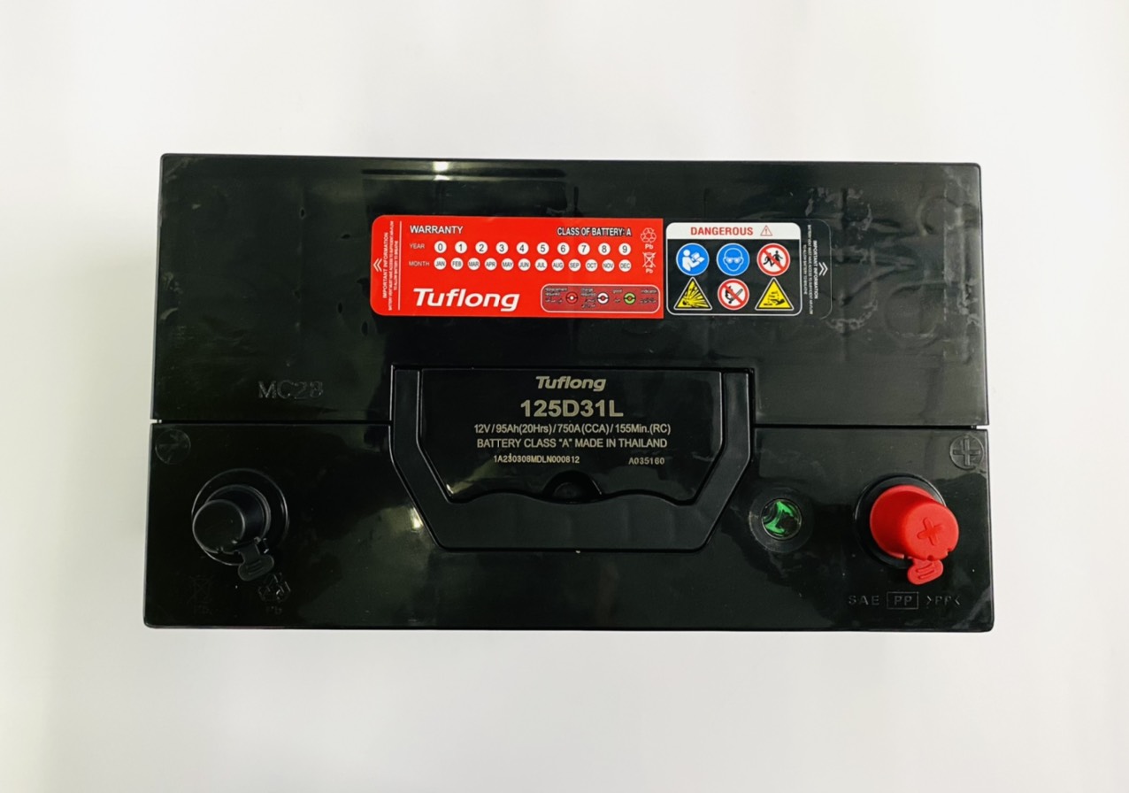 ẮC QUY HITACHI TUFLONG 12V- 70Ah JIS (95D31L)