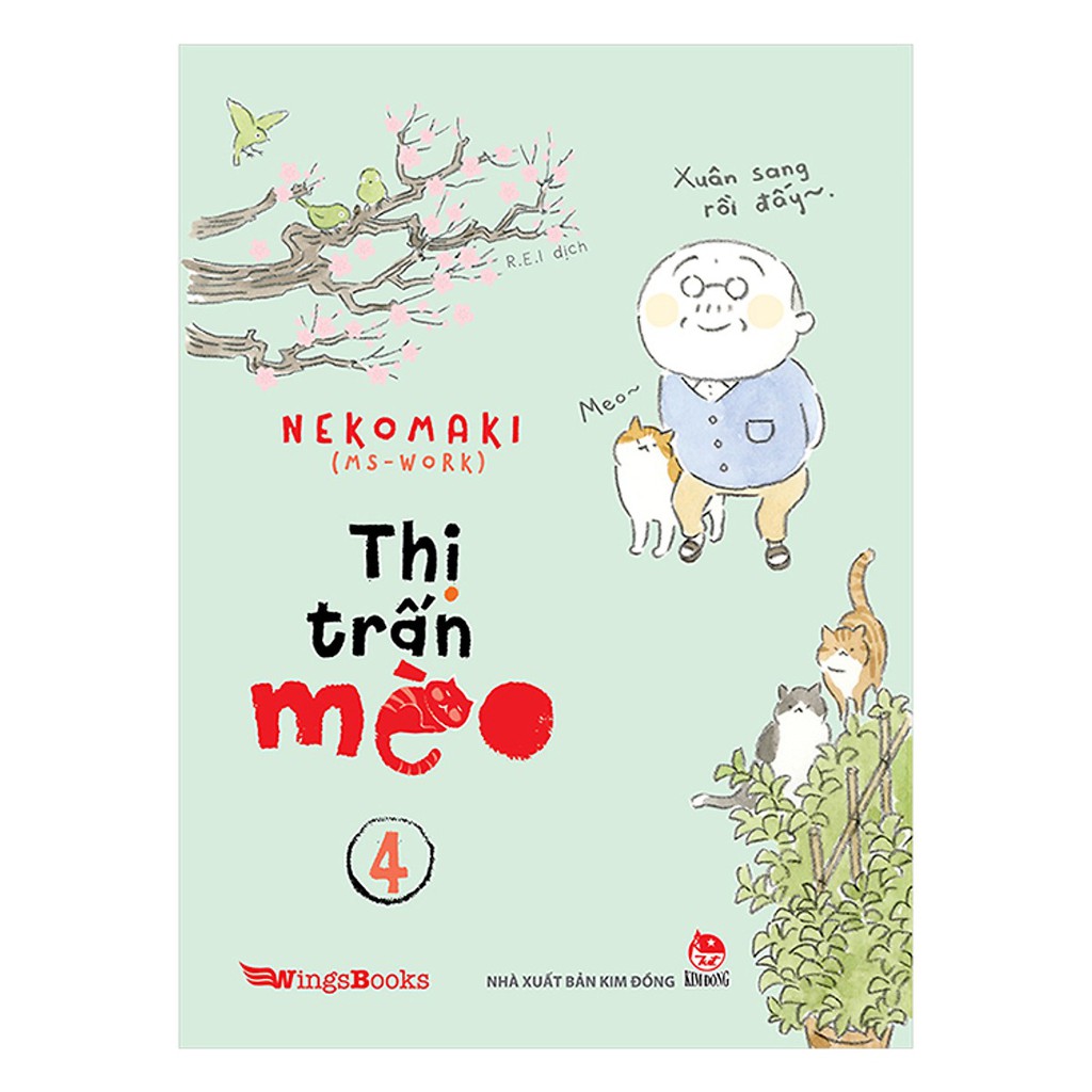 Sách - Thị Trấn Mèo Tập 4 (Tặng Kèm Postcard) - 9786042117722