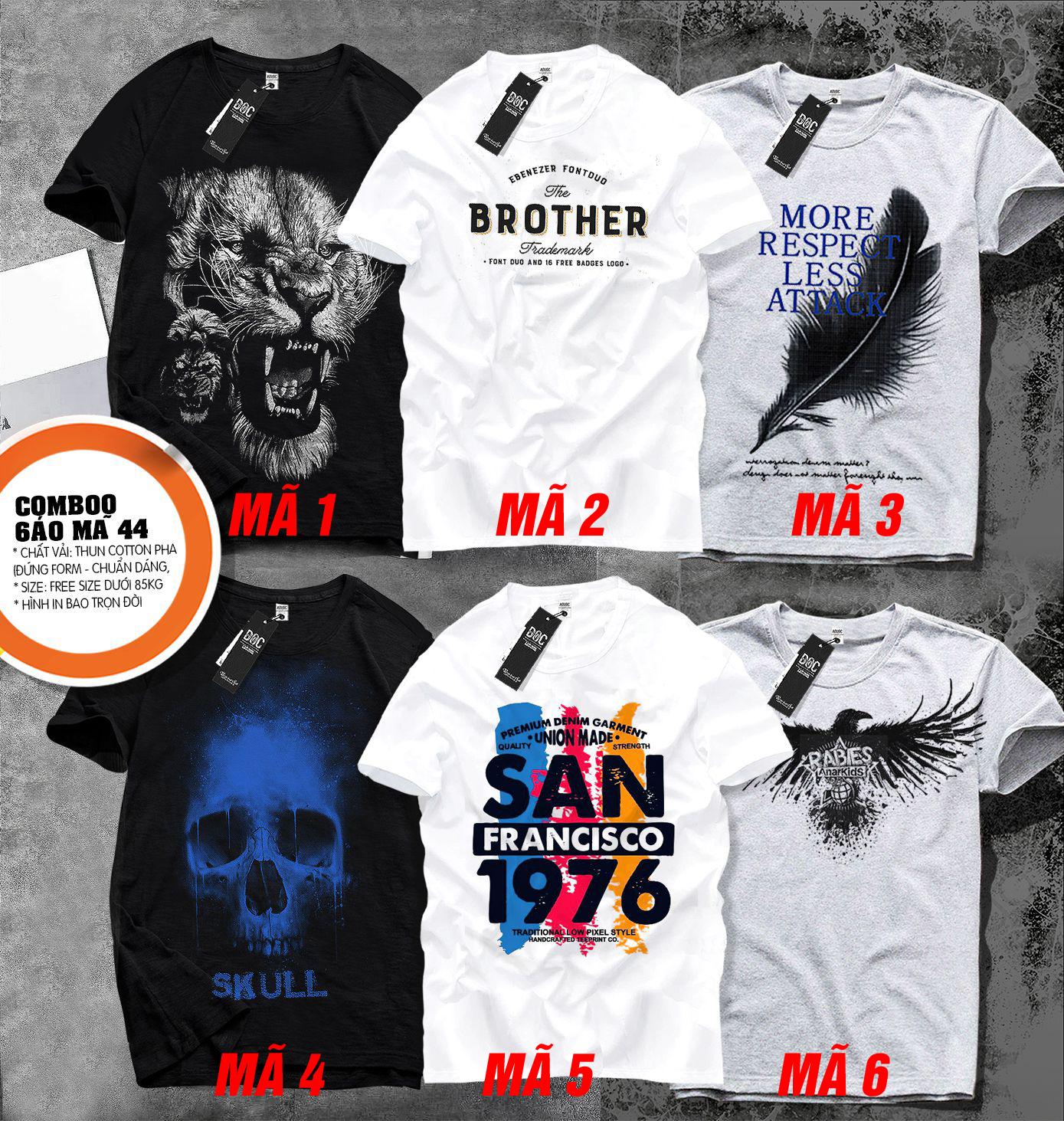 Super cool men's T-shirts fashion big size