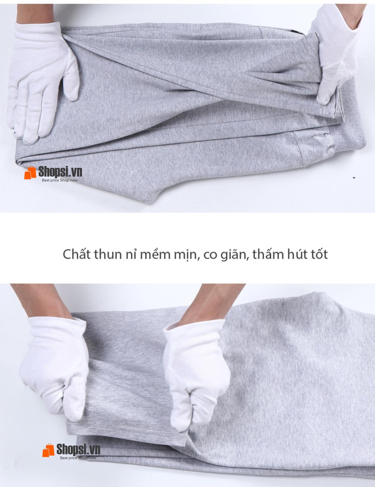 [HCM]Quần Short Nam Vải Thun Nỉ Kiểu Dáng Hàn Quốc [Giá Sỉ]