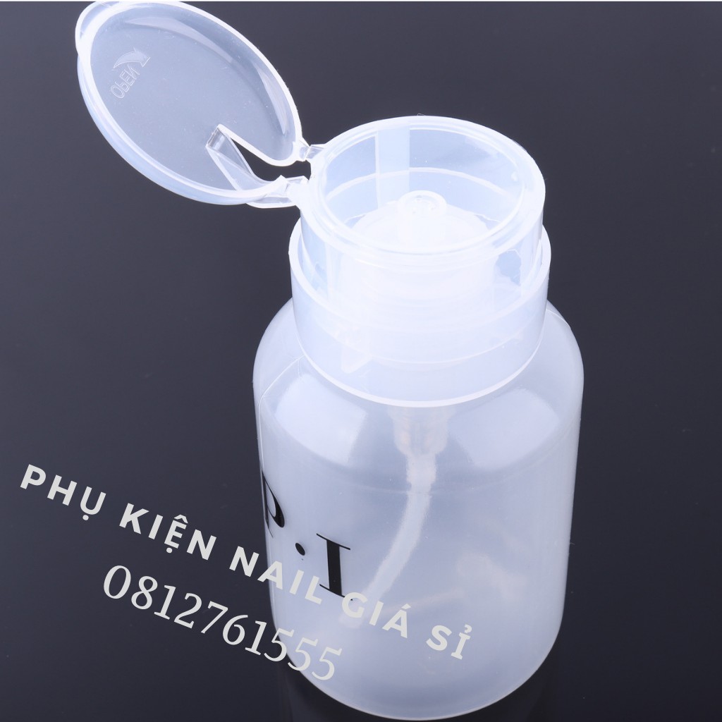 Bình OPI, Lọ đựng cồn acetone 250ml đầu xịt