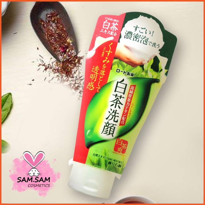 Sữa rửa mặt matcha trà xanh Nhật Bản