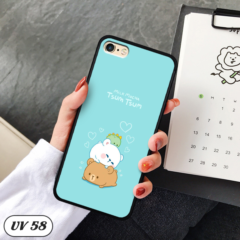 Ốp điện thoại IPHONE 6S PLUS - lưng nhám viền dẻo