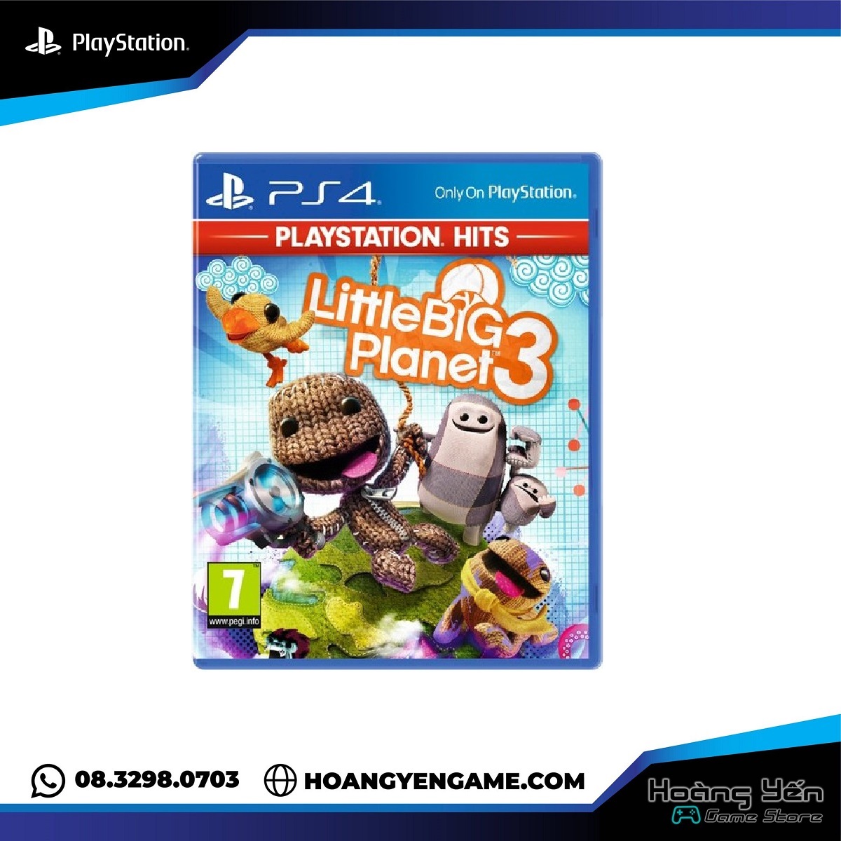 Đĩa game Little big planet 3 PS4